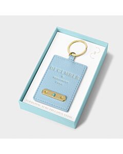 Katie Loxton Birthstone Keyring 'February'